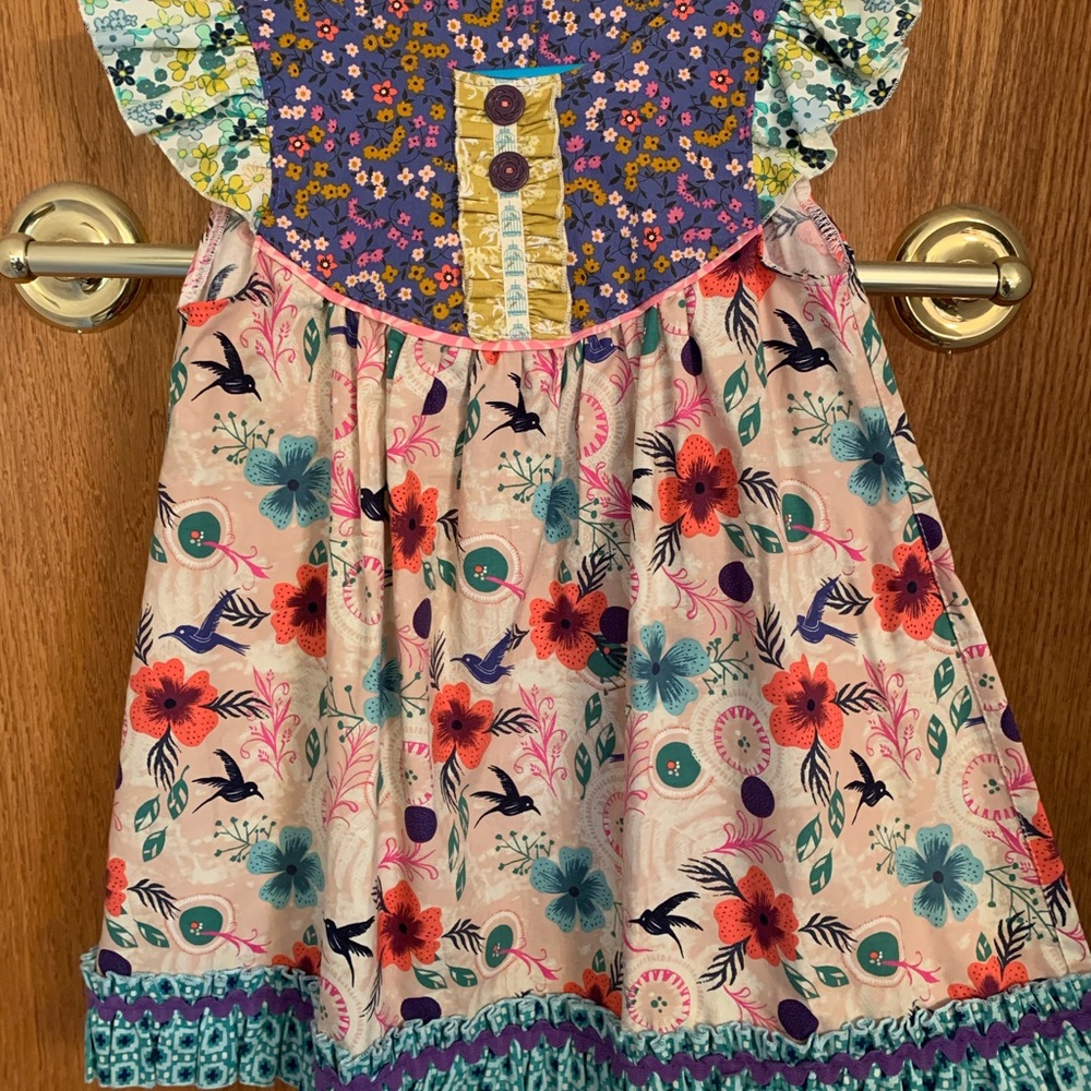 Matilda Jane Platinum Floral Flutter